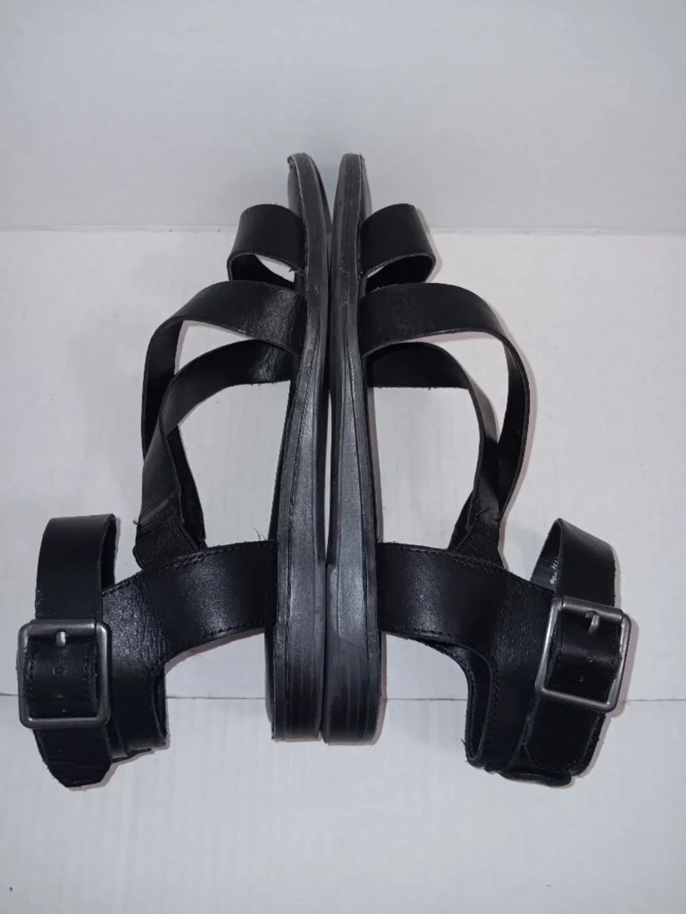 FRANCO SARTO ANKLE STRAP LEATHER UPPER GWENYTH GALIATOR SANDALS - Picture 4 of 10